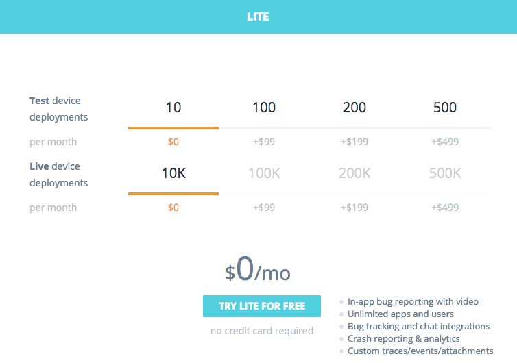 How we settled on Bugsee paid plans